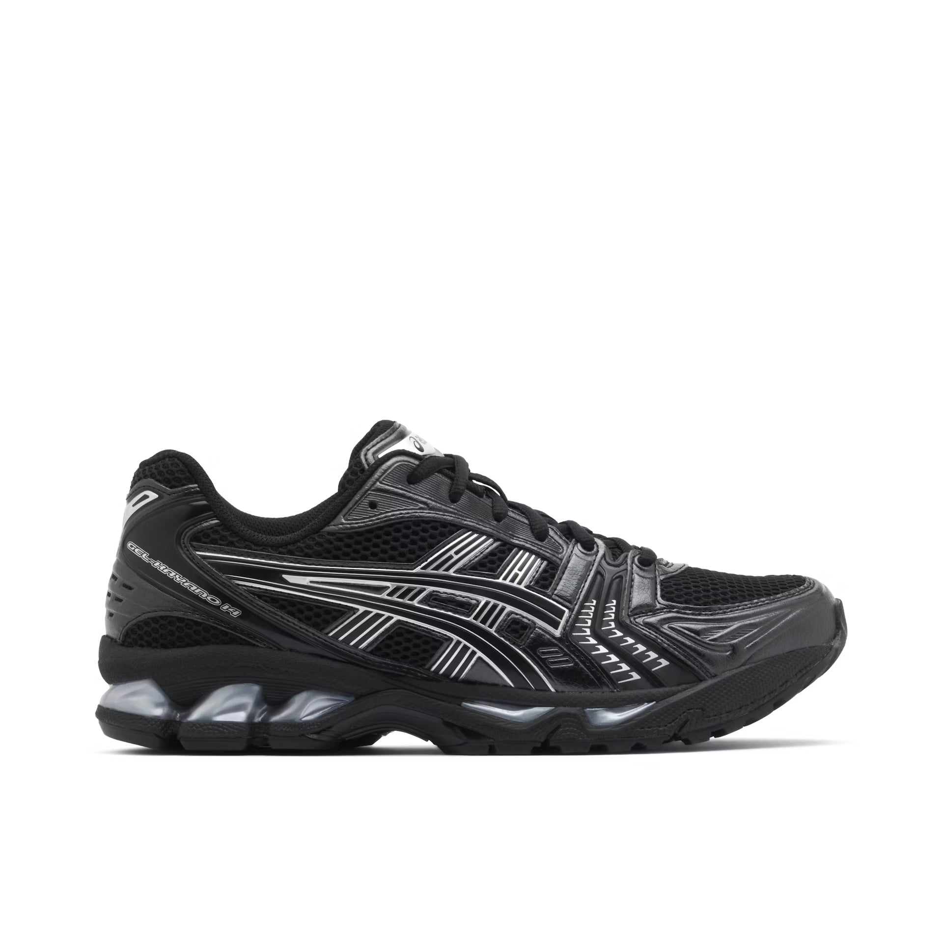 Asics Kayano 14's Black Pure Silver